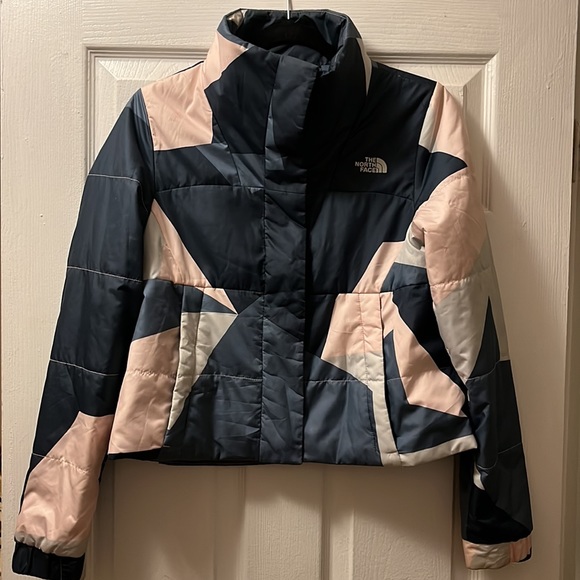 The North Face Jackets & Blazers - North Face Femtastic multi color cropped puffer jacket